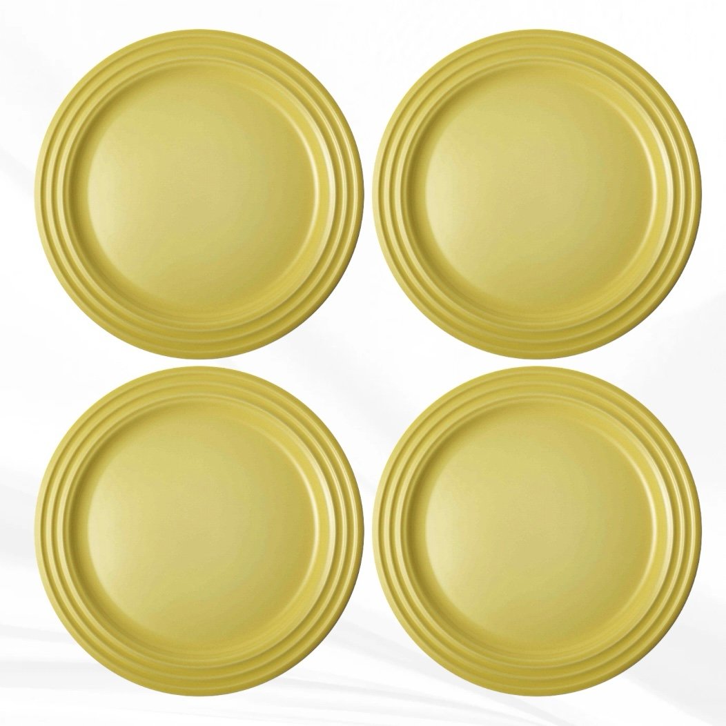 Le Creuset 22cm Side Plates Set of 4 Soleil