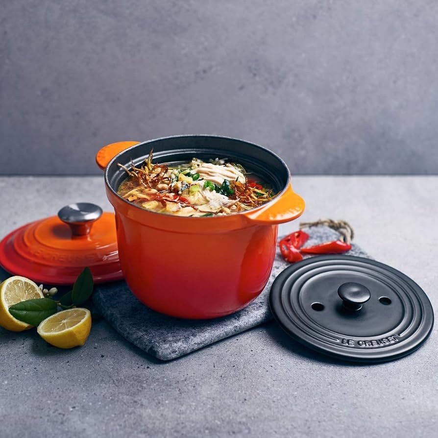 Le Creuset 18cm Cocotte Every Rice Pot Cast Iron Volcanic
