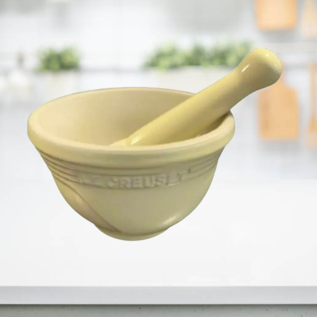 Le Creuset Mortar and Pestle Mimosa