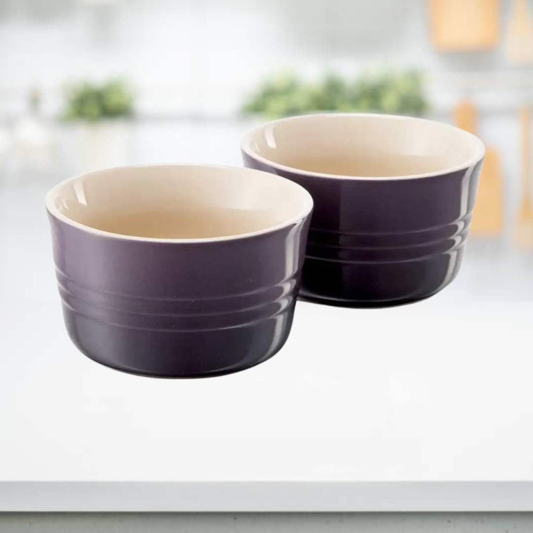 Le Creuset Ramekin Stoneware (200ml) Set of 2 Ultra Violet