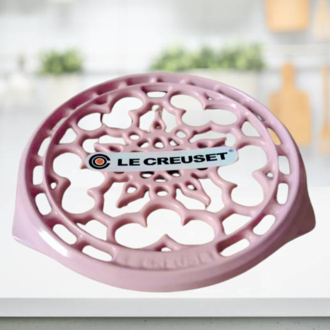 Le Creuset 22cm Trivet Cast Iron Chiffon Pink