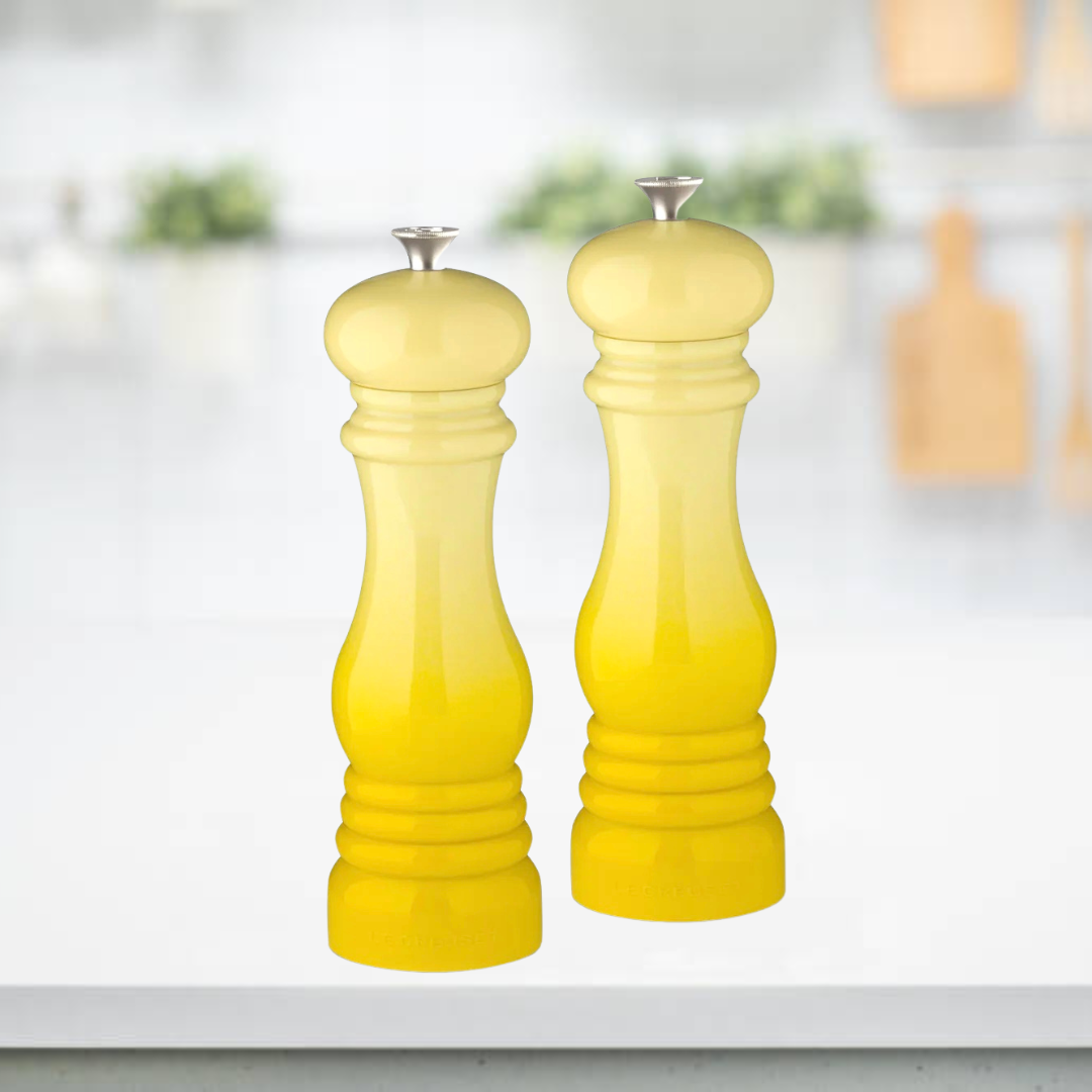 Le Creuset Salt and Pepper Mill Set of 2 Soleil